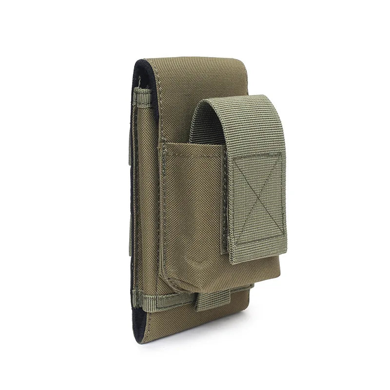 Tactical Cell Phone Belt Cigarette Pouch Holder MOLLE Waist Pack Outdoor Sports Leisure Cigarette Box Hunting Accessories Bag