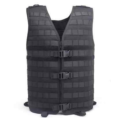 Tactical Vest Outdoor Ultra-Light Breathable Training Airsoft Vest Adjustable for Adults