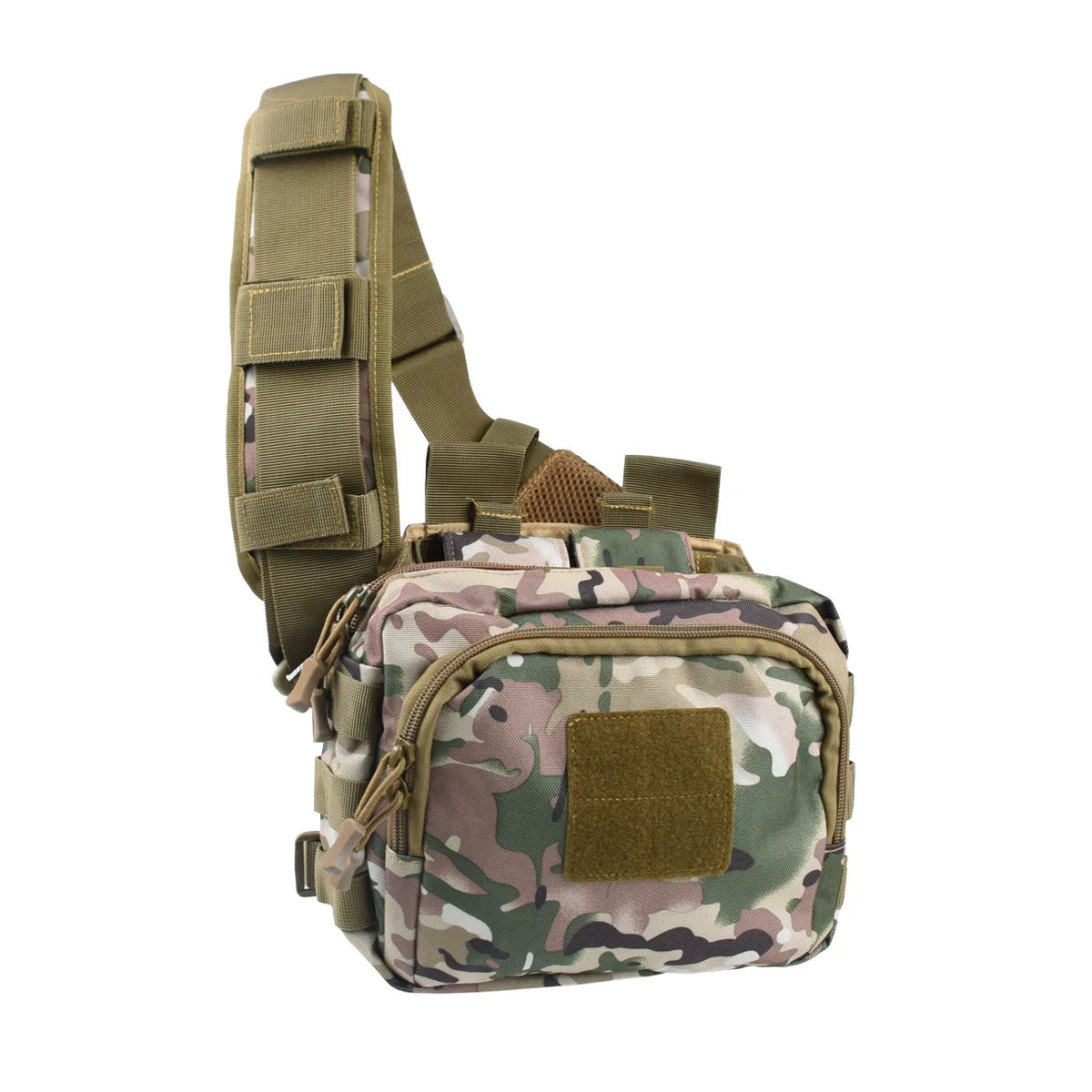 Tactical Range Bags, Crossbody Pouch with AR/M4 Quick Release Magazine Holster and Pistols Mag Holders, Shooting & Hunting Gear