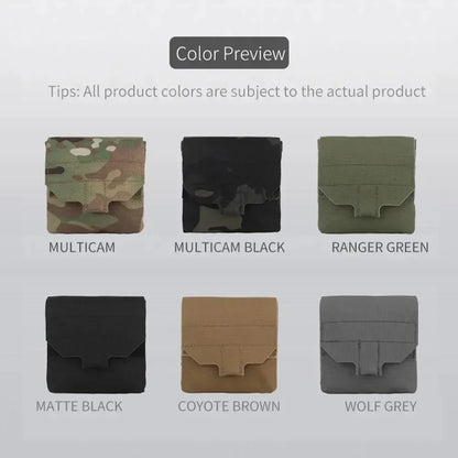 Lightweight Utility Pouch – YKK Flip Bag for Hunting Storage, Portable Small Gear Organizer with Belt Loop