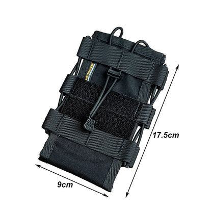 Tactical Radio Pouch Molle Water Bag Cell Phone Holder Pocket Magazine Pouch Outdoor Hunting Accessories