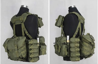 Smersh Tactical Equipment Hunting Vest Adjustable Light Russian Fan Hunting Accessories Cos Real Combat AK Set Tactical Ves