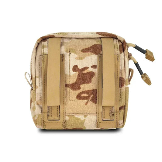 Tactical GP MOLLE Pouch Multicam Airsoft EDC Small Square Dump Pouch Outdoor Sundry Storage Waist Bag