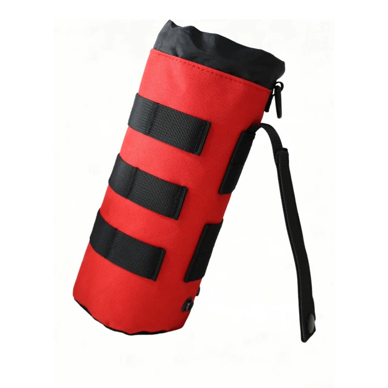 New Tactical Molle Water Bottle Bag Cup Holder Outdoor Camping Hiking Cycling Fishing Hunting Water Bottle Travel Kettle Carrier