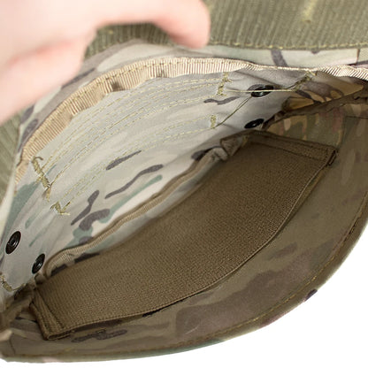 Tactical Lower Abdominal Panel Pouch Crotch Guard Groin Protective Belly Bag Fanny Pack For AVS JPC CPC Hunting Vest Accessories