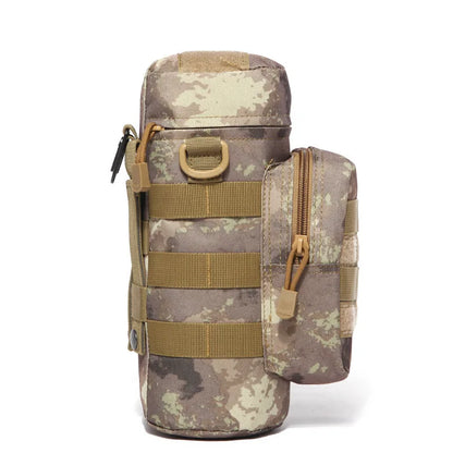 Tactical Molle Water Bottle Bag Pouch Holder Outdoor Travel Camping Hiking Cycling Fishing Hunting Water Bottle Kettle Carrier