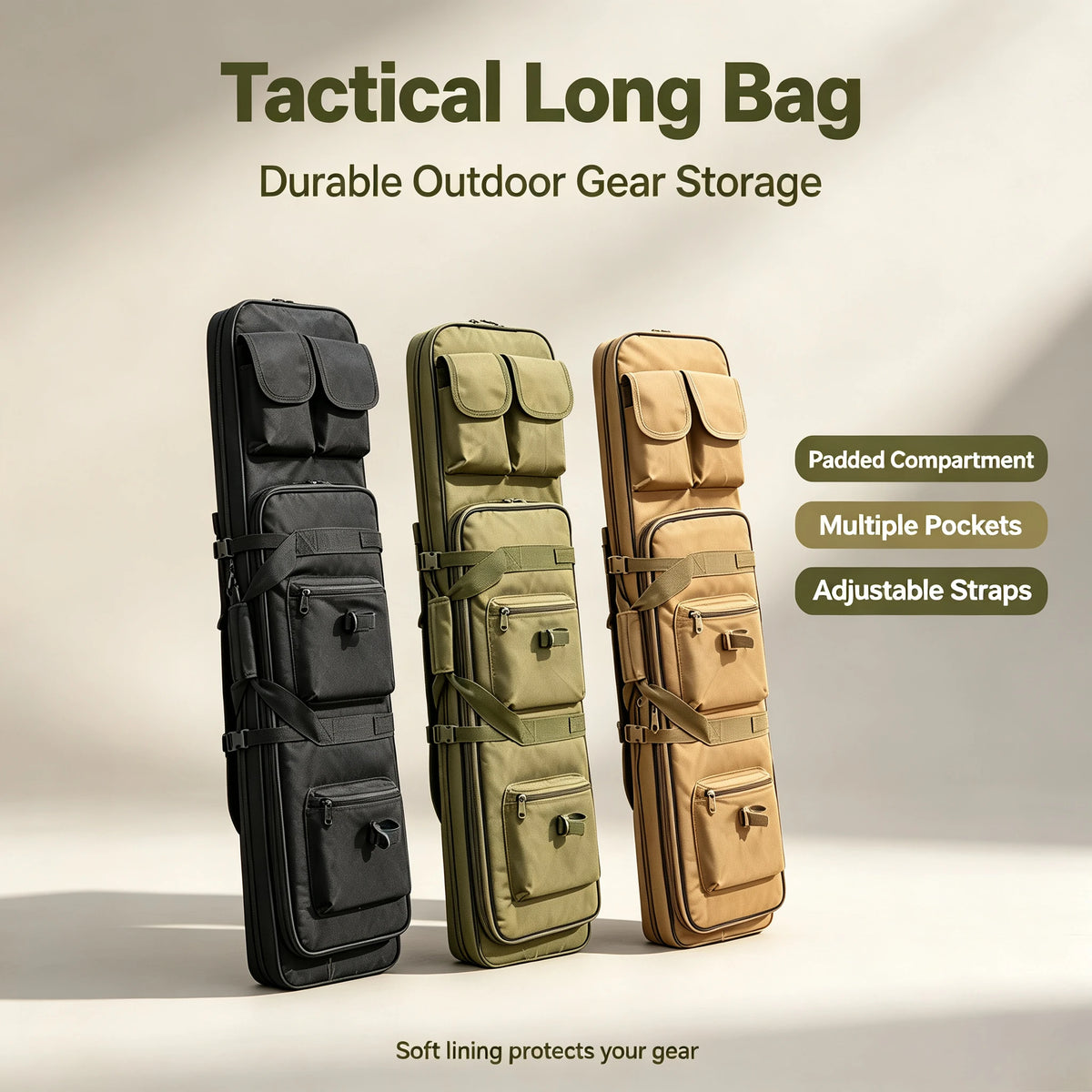 M/L/XL Gun Bag Case Rifle Bag Backpack Sniper Carbine Airsoft Shooting Carry Shoulder Bags for Hunting Accessories