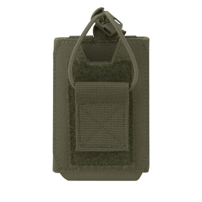 KRYDEX Tactical Radio Pouch Holster Hunting Sports Multi-purpose Waist Bag for Two Ways Walkie Talkie Hunting Outdoor Gear