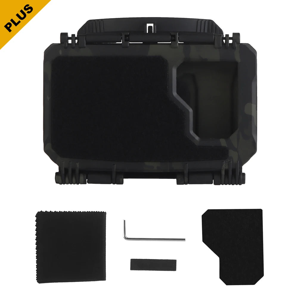 2th Gen Tactical Phone Case Universal Phone MOLLE Holder Pouch for Map Navigation Airsoft Hunting Vest Plate Carrier Accessory
