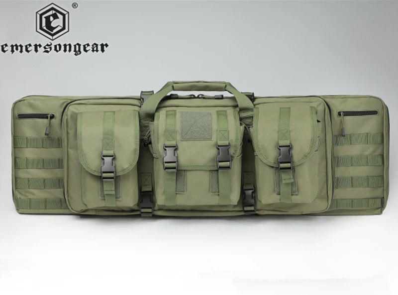 Emersongear-Hunting Rifl Bag, Double Gun Case, Waterproof Carbine Backpack, Molle System Rucksack Transportation Bag, 94cm