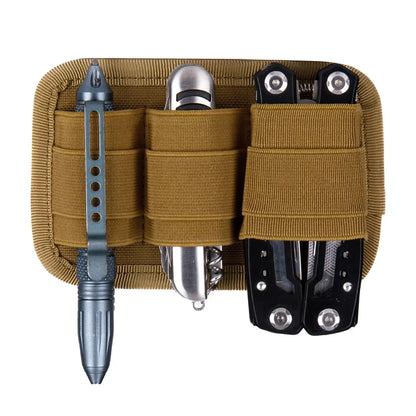 Tactical Hook Loop Panel Pouch EDC Tool Inner Separation Holder Hunting Vest Backpack Bags Insert Organizer Paste Board