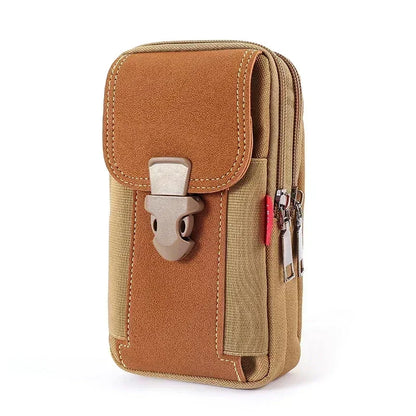 Molle Tactical Pouch Belt Waist Pack Men Small Pocket Survival Tool Bag for Running Travel Camping Hunting Airsoft