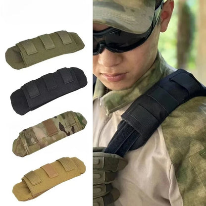 Vest Shoulder Strap Pad Comfort Cushion Nylon Mesh Protect Pads Tactical Molle For FCPC/JPC Hiking Backpack Accessories