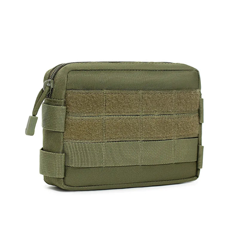 Multifunctional Tactical Pouch EDC Tool Storage Kit with Molle System for Mobile Phone Case Bag Hunting Exploration Hike