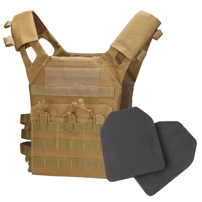 Nylon Tactical Vest Body Armor Hunting Carrier Airsoft Accessories Combat MOLLE Camo Military Army Vest CS Game Jungle Equipment