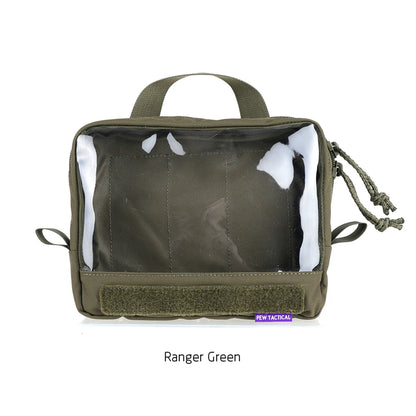 PEW TACTICAL Multiple Transparent and Visible Storage Bag Accessory Pouch Tactical Backpack Built-In Sundry Bag
