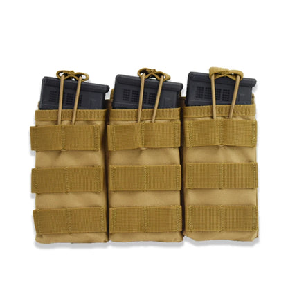 Tactical Hunting Molle Single&Double&Triple Magazine Pouches Airsoft AK 7.62 5.56mm M4 Magazine Bag Tactical Hunting Gear