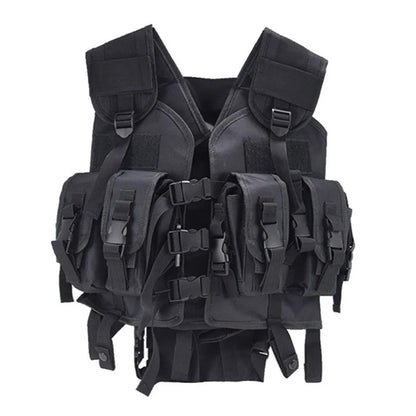 Tactical Vest Shooting Protective Vest Men's Outdoor Sport Hunting Clothes Airsoft Accessories With Water Bag