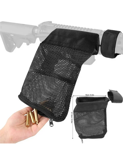 #Tactical Brass Shell Catcher Mesh Bag for M4 AR15 Toy Gun, Ammo Magazine Pouch, Outdoor Sport Accessorys