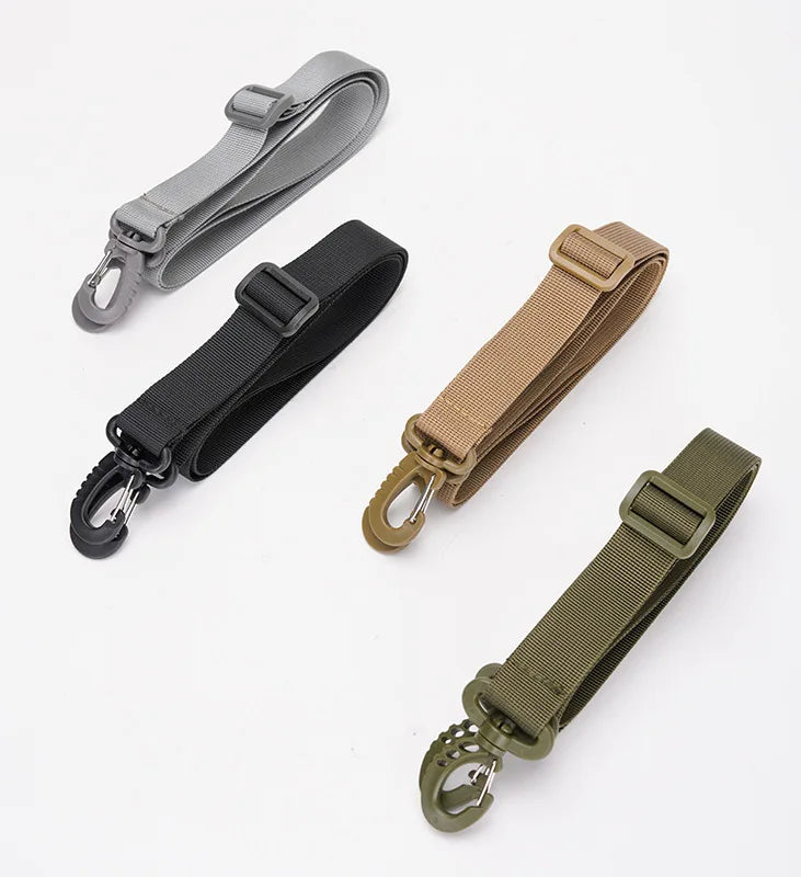 2.5CM Outdoor Bag Shoulder Strap for Water Bottle Bag Kettle Molle Bags Length Adjustable Shoulder Strap 75-135cm