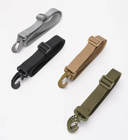 2.5CM Outdoor Bag Shoulder Strap for Water Bottle Bag Kettle Molle Bags Length Adjustable Shoulder Strap 75-135cm