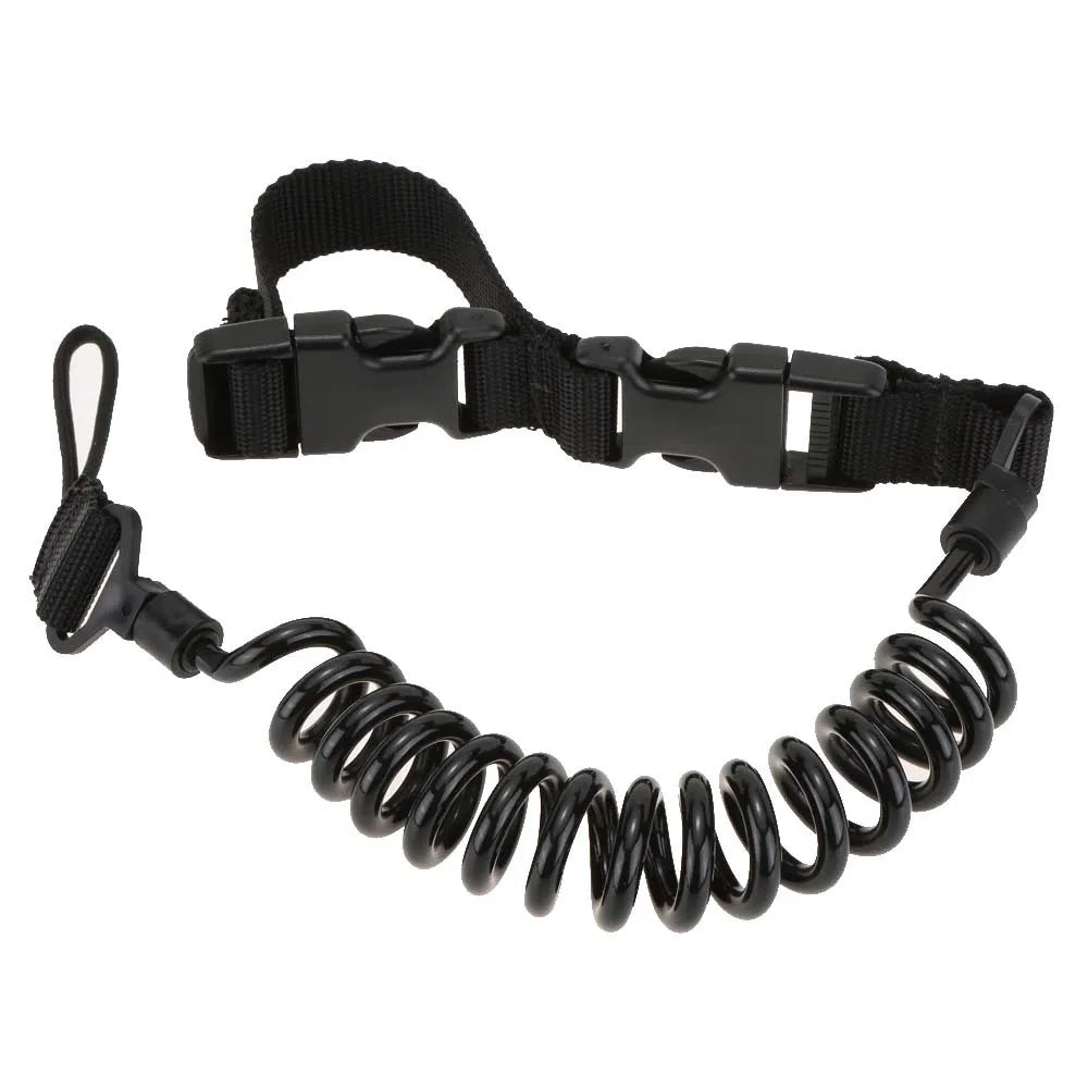Military Tactical Lanyard Multi-purpose Spring Lanyard Pistol Secure Lanyard Rifle Sling Strap Shooting Hunting Gun Accessories