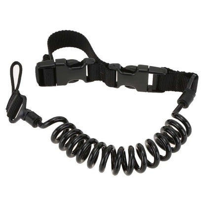 Military Tactical Lanyard Multi-purpose Spring Lanyard Pistol Secure Lanyard Rifle Sling Strap Shooting Hunting Gun Accessories