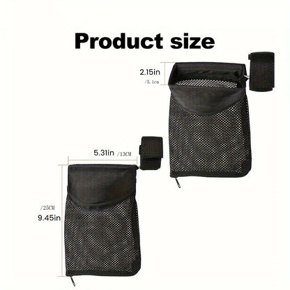 Nylon Mesh Bullet Shell Catcher Bag Tactical Military Ammo Brass Trap Spent Casing Collection Storage Pouch For Hunting Shooting