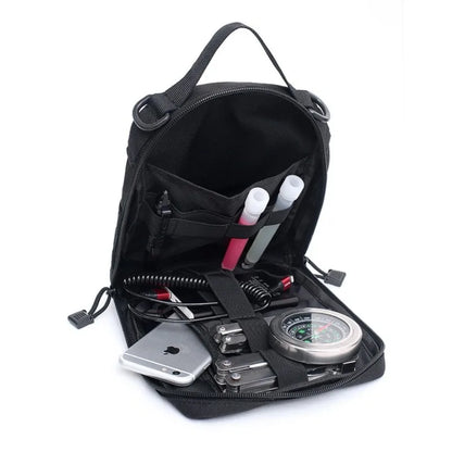 Tactical Backpack Molle Tool Bag Utility Accessories Storage Handbag Outdoor Camping Hunting Survival Kit Medical Pouch