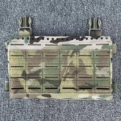 Tactical SS MK5 Chest Rig Panel Pouch Laser Cutting Molle Expansion Conversion Plate Pouch Chest Hanging Plate Carrier Bag MC