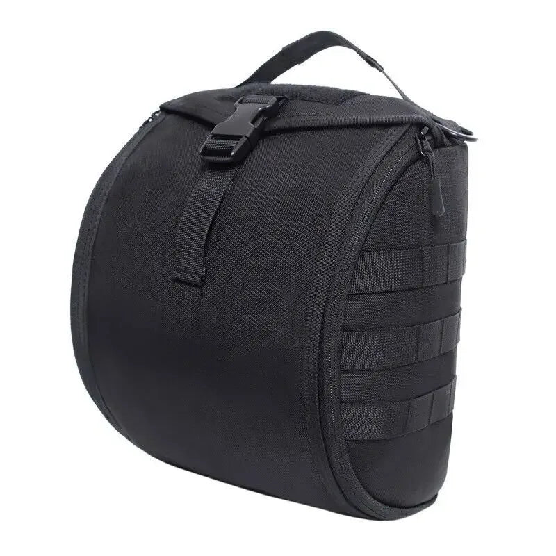 Tactical Helmet Bag Pack Multi-Purpose Molle Storage Carrying Pouch for Sports Hunting Shooting Combat Helmets