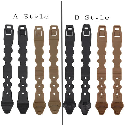 4pcs/Set Molle System Malice Clips Strap Buckle Nylon Quick Release Clips MOLLE Connection Belt System Latch For Mag Pouch