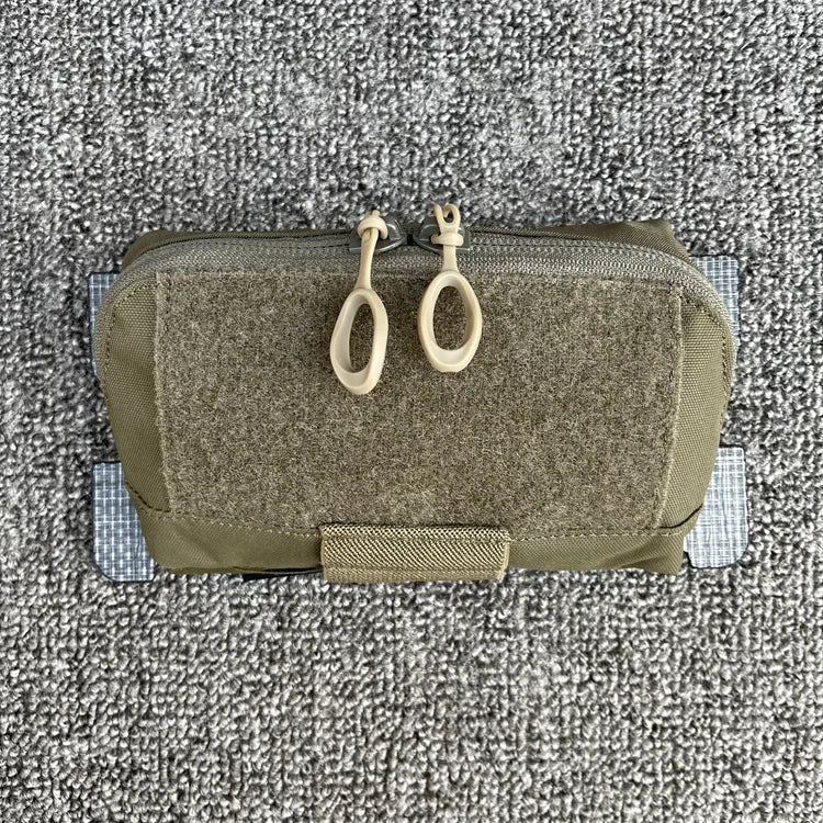Tactical Admin Bag Vest Chest Hanging Expansion Molle Panel Map Pouch Multicam Attachment Sundry Bag