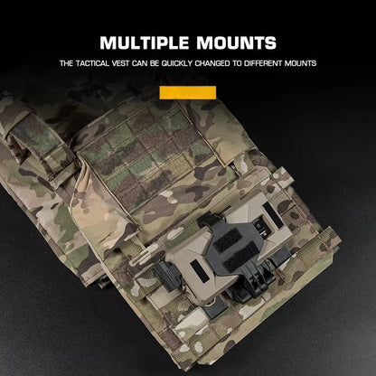 Tactical 556 762 Triple Rifle Mag Pouch Multipurpose Pistol Rifle Magazine Bag Holder for Chest Rig Plate Carrier Vest