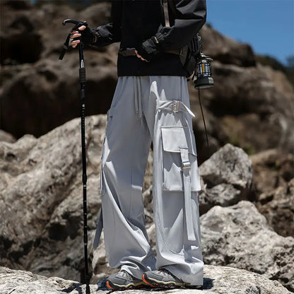 Winter Hiking Pants Men Outdoor 3 In 1 Waterproof Windproof Mountaineering Sports Trousers Warm Solid Camping Skiing Cargo Pants