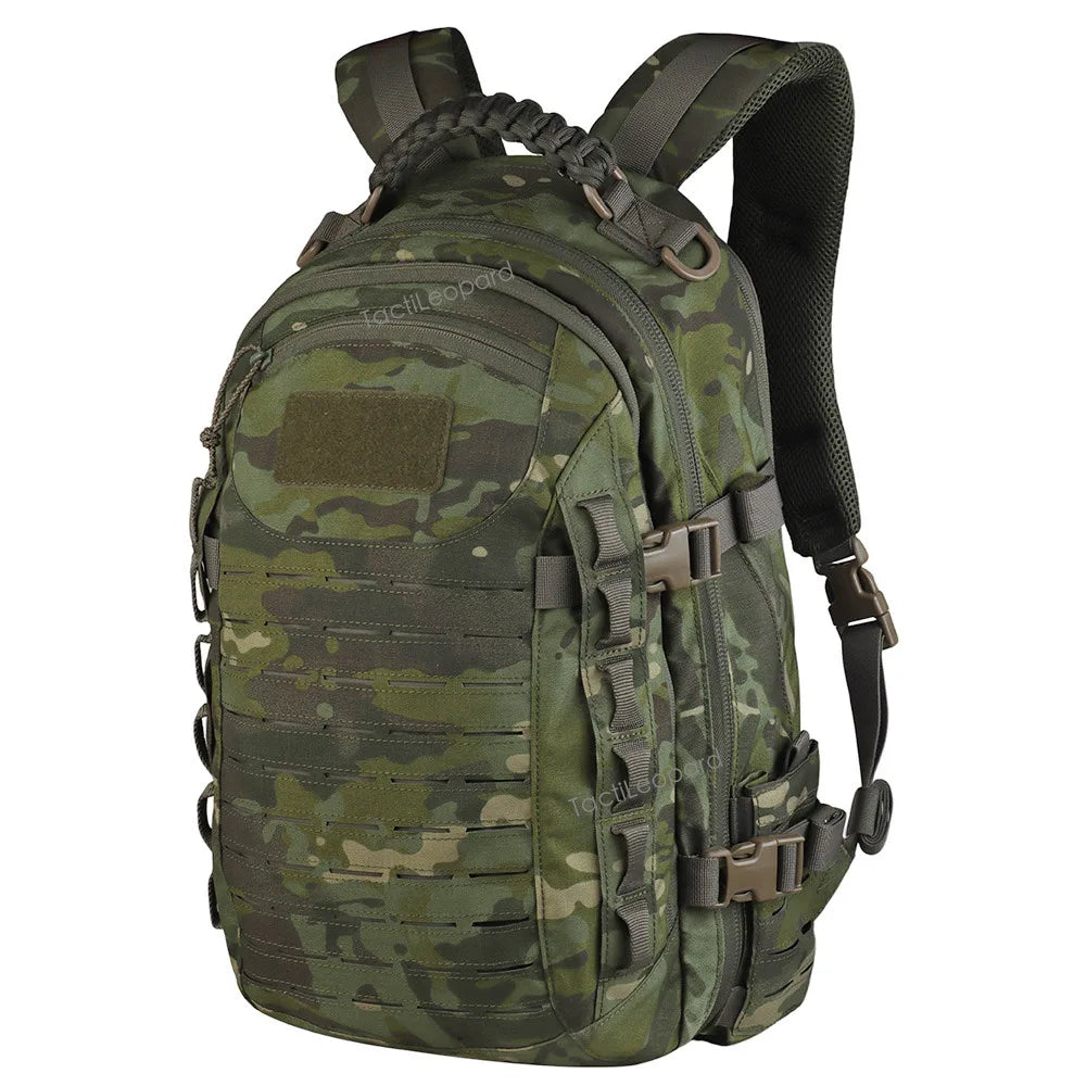 Outdoor Comfort Heavy Duty Backpack DE MK2 Tactical Multifunctional 25L Large-capacity Bag Assault Molle Pack Mission Knapsack