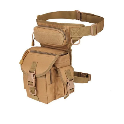 Outdoor Multifunctional Sports Leg Bag, Motorcycle Riding Men's Leg Bag, Outdoor Hiking Adventure Travel Equipment Storage Bag