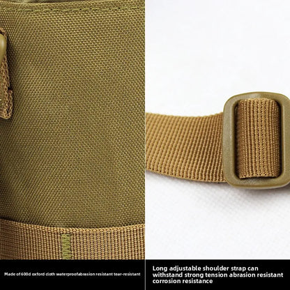 Tactical Water Bottle Holder, MOLLE Water Bottle Pouch 600D Oxford Waterproof Bottle Carrier for Outdoor Hiking Camping Cycling