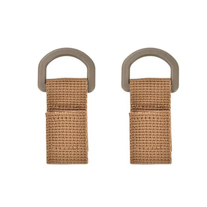 1/2/3pcs Outdoor Molle Strap 6 inch Tactical Molle Strap Molle Webbing Straps Attachment Snap Strap Nylon Thumb Snap Straps