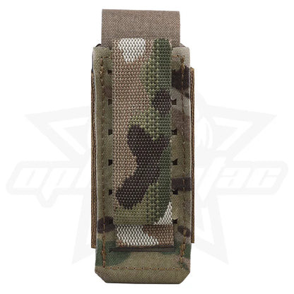 OPHIDIAN Multi-Purpose Bag Molle Pepper Spray Bag Elastic 9mm Magazine Flashlight Holder Hunting Vest Belt Accessories