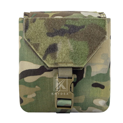 KRYDEX Tactical Night Vision Pouch MOLLE NVG Bag with Padded Goggle Carrying Case For NVG14 NVG15