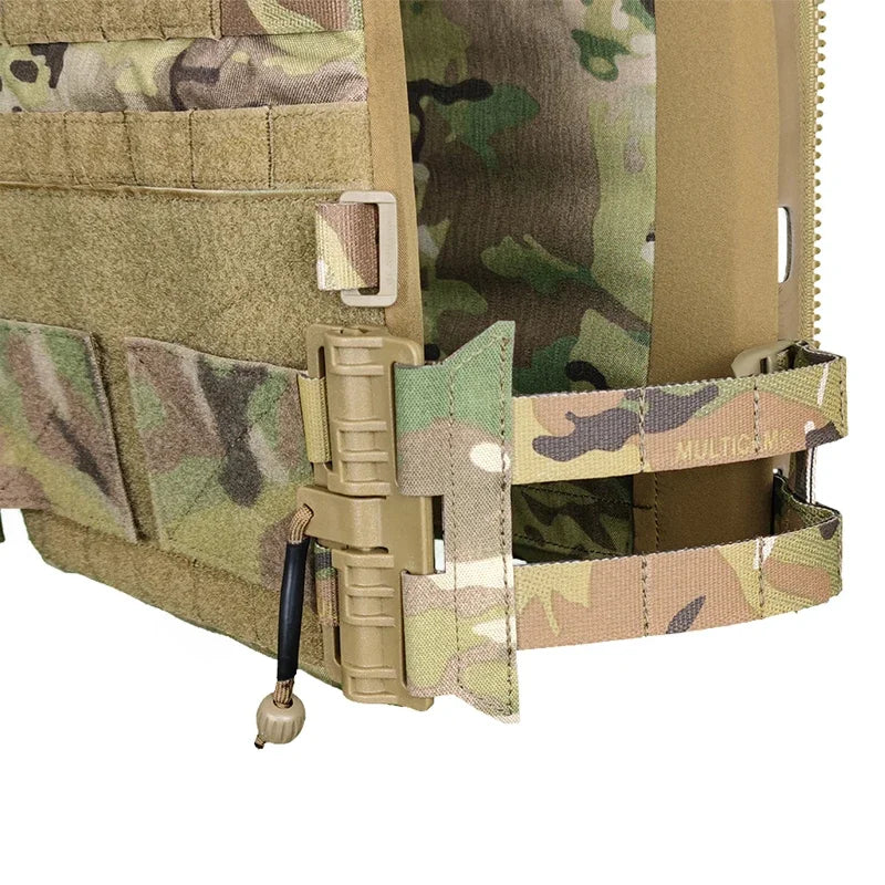 Tactical Vest Plate Carrier Strap Quick Release Buckle Set Vest Skeletal Cummerbund 2 Band JPC XPC Airsoft Vest Gear Accessory