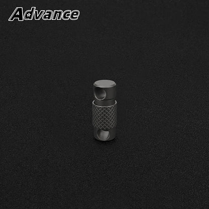 Titanium Alloy Mini Small Keychain 360 Degree Rotation Key Buckle Multi-function Outdoor Tool EDC
