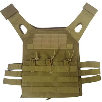 kaevixdiodjusta le Molle Vest Body Armor Vests Security Hunting Outdoor CS Game Training Jacket