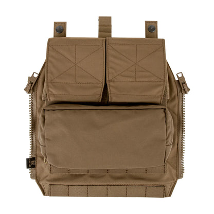 KRYDEX Tactical Zip On Pouch Plate Carrier Backpack Bag For CPC NCPC AVS JPC2.0 Hunting Airsoft Vest Accessories