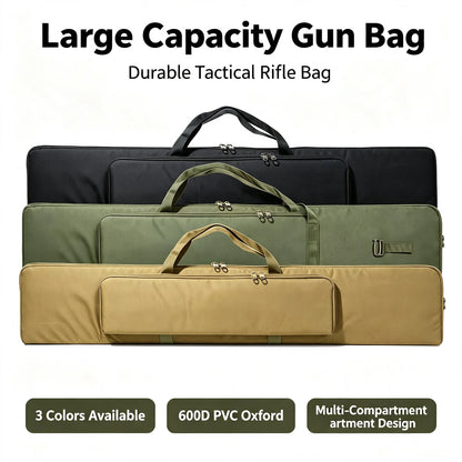 Large Capacity Hunting Rifle Storage Bag Wear-resistant  Tactical Airsoft Gun Carry Case for Outdoor Camping Shooting CS