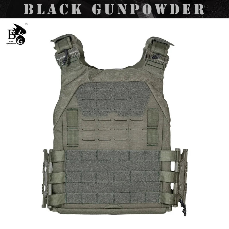 Y DONG Third generation laser cutting RG color 500D anti infrared flame retardant tactical quick detachable lightweight PC vest