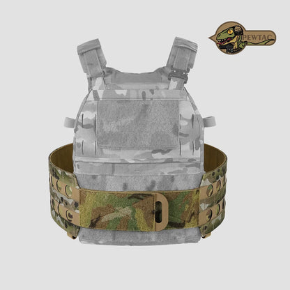PEW Tactical Vest 5 AC'' Assault - Attack Side Panel Molle Cummerbund for FCPC Plate Carrier Vest Imported CURV Board UA111