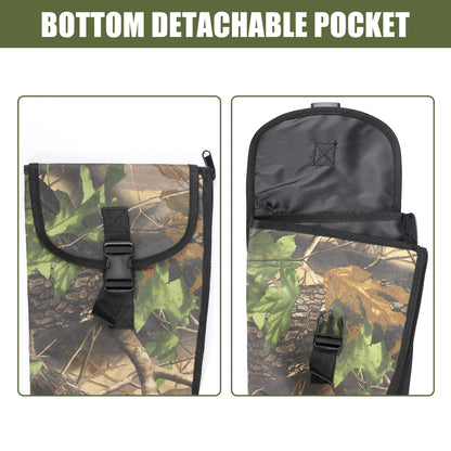 Camouflage Soft Long Tool Bag, Outdoor Hunting Thickened Shockproof Gun Bag, Portable Shoulder and Hand-Held Tool Storage Bag, Portable Protective Large-Capacity Equipment Bag