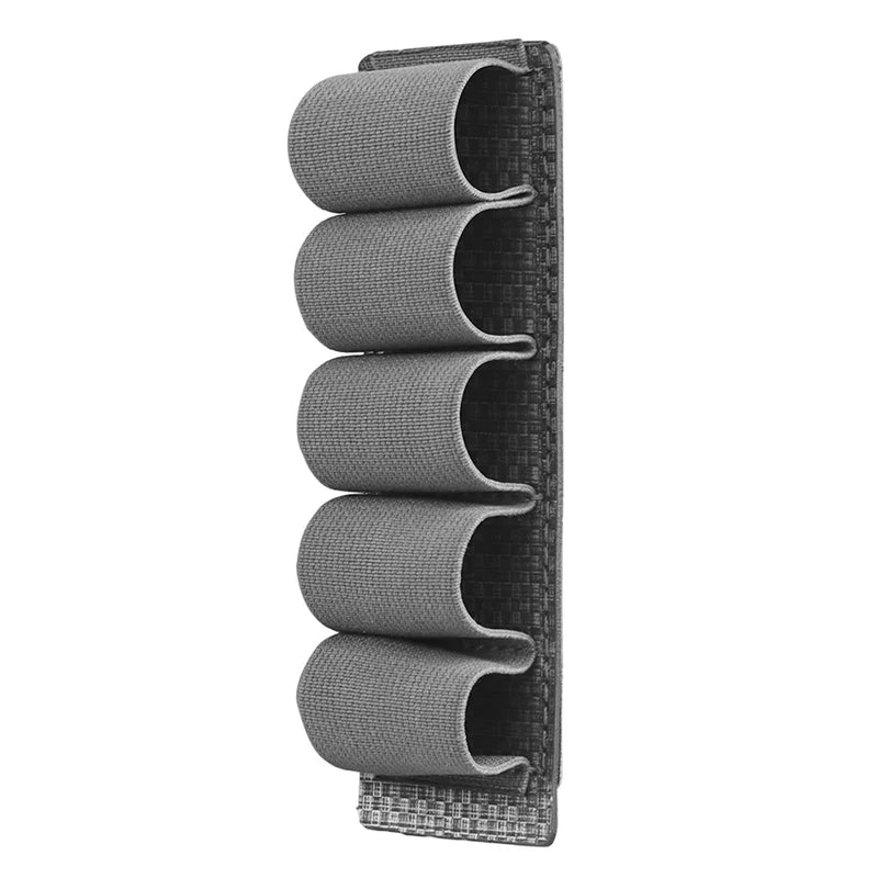 5 Round 12GA Shotgun Shell Pouch Ammo Pouch MOLLE Panel Hunting Gun Carrier Holder Bullet Cartridge Accessories